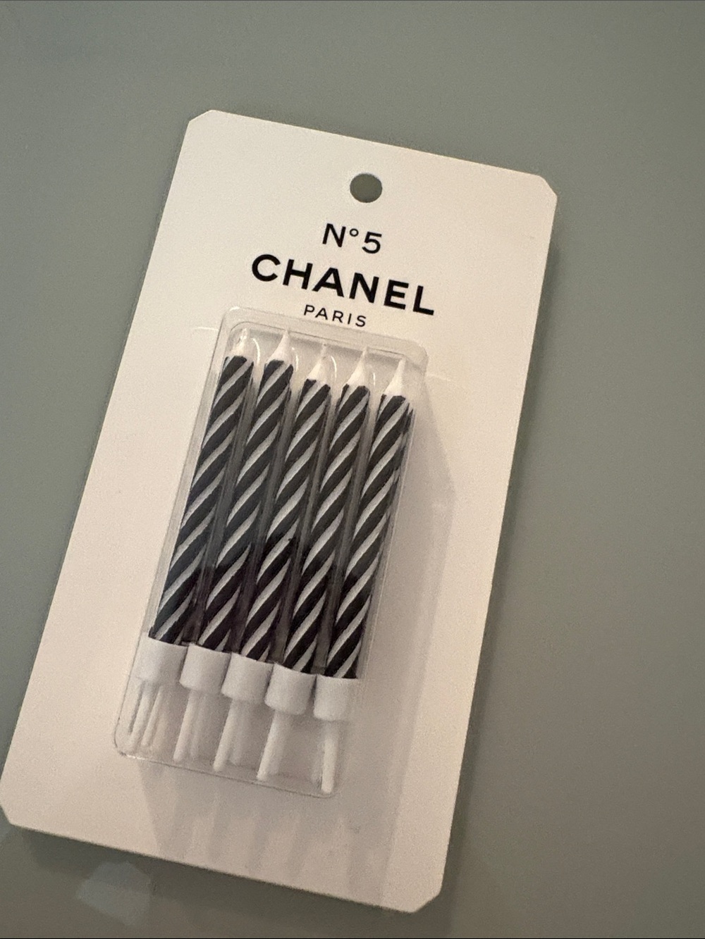 Chanel branded candles